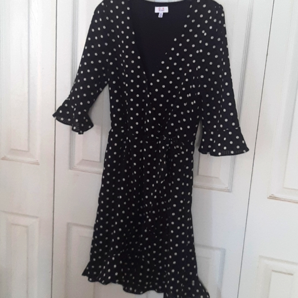 XS polka dot dress by Q&A Los Angeles